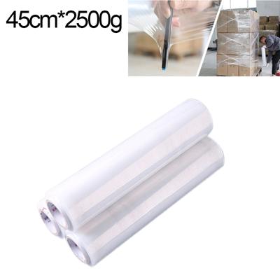PE transparant Stretch Wrap Film (breedte: 45cm lengte: 320m)