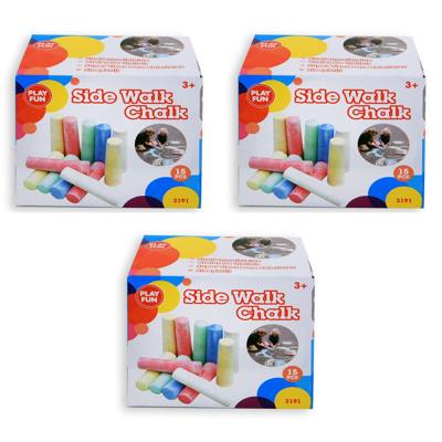 Jonotoys stoepkrijt - 45x stuks - 10 cm - krijt - kleuren/tekenen