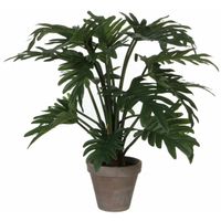 Mica Decoration kunstplant Philodendron - groen - H50 en D60 cm - Kamerplant   -