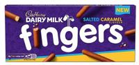 Cadbury Cadbury - Salted Caramel Fingers 114 Gram ***THT 01-06-2024***