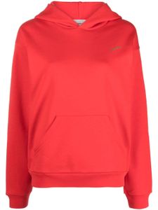 Coperni hoodie en coton mélangé à logo imprimé - Rouge