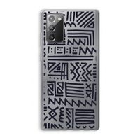 Marrakech print: Samsung Galaxy Note 20 / Note 20 5G Transparant Hoesje