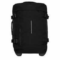 New Rebels Gassaway Trolley 35L Stevige Lichtgewicht reiskoffer met Dubbele Wielen - Zwart