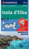 Wandelkaart 2468 Isola d'Elba | Kompass