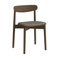 Bolia Merge eetkamerstoel Monza Green donker geolied eiken