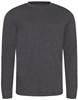 Just Cool JT002 Long Sleeve Tri-Blend T - Solid Black - M