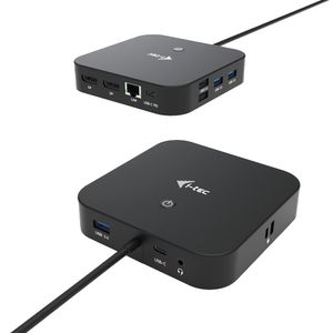 i-tec I-TEC USB-C Dual Display Docking Station USB-C dockingstation