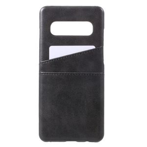Casecentive Leren Wallet back case Galaxy S10 zwart - 8944688062276