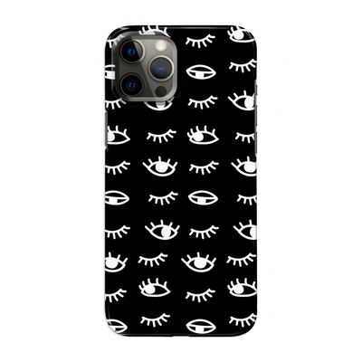 Eye pattern #3: Volledig geprint iPhone 12 Pro Max Hoesje