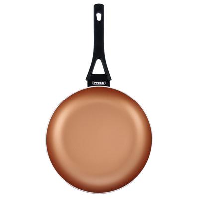 Pan Pyrex Action Gestampt aluminium Koper 28 cm