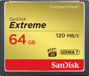 SanDisk CF Extreme 64GB CompactFlash