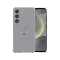 Samsung Galaxy S25 Hoesje - Baby Olifant TPU Antishock Samsung Galaxy S25 Hoesje - Baby Olifant TPU Antishock