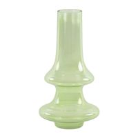 Vaas (D)18,5x35,5 cm NIANA glas olie gras groen