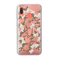 Blossoming spring: Samsung Galaxy A20e Transparant Hoesje