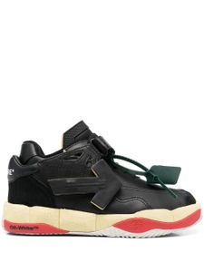 Off-White baskets Puzzle Couture à empiècements - Noir