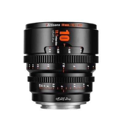 7artisans 10mm T2.1 Canon (EOS R-mount) zwart