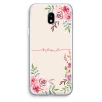 Rozen: Samsung Galaxy J3 (2017) Transparant Hoesje
