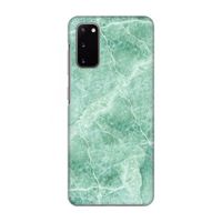 Groen marmer: Volledig geprint Samsung Galaxy S20 Hoesje