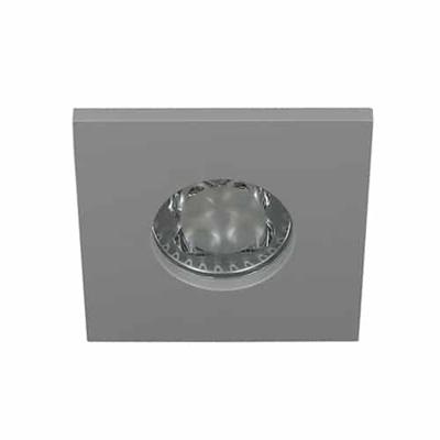 LED spot GU10 4Watt vierkant GRIJS IP65 dimbaar