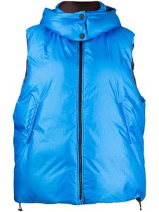 Sofie D'hoore gilet matelassée à design réversible - Bleu