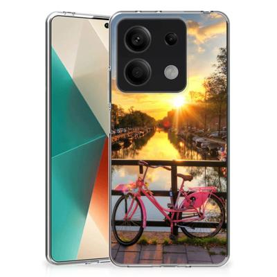 Xiaomi Redmi Note 13 5G | Silliconen Back Cover | Amsterdamse Grachten