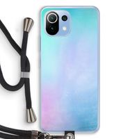 mist pastel: Xiaomi Mi 11 Lite Transparant Hoesje met koord