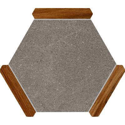 Monopole Avant Hexagon Tegels Sacramento Taupe Roble 22 x 25 CM Porselein