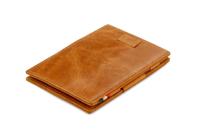 Garzini Cavare Magic Wallet Brushed Cognac