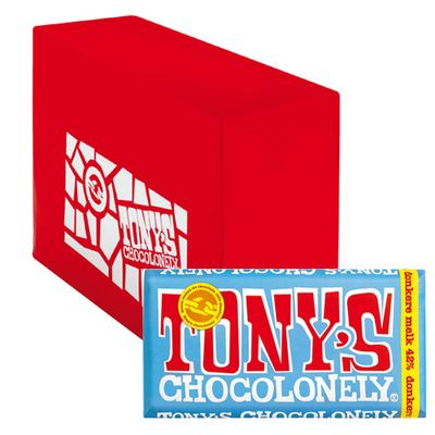 Tony&apos;s Chocolonely - Donkere melk - 15x 180g