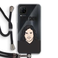 Let It Snow: Huawei P40 Lite Transparant Hoesje met koord