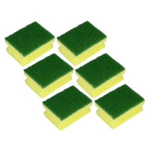 Benson Schuursponsjes - 6x stuks - met nagelbescherming - sterke reiniging