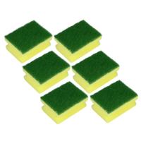 Benson Schuursponsjes - 6x stuks - met nagelbescherming - sterke reiniging