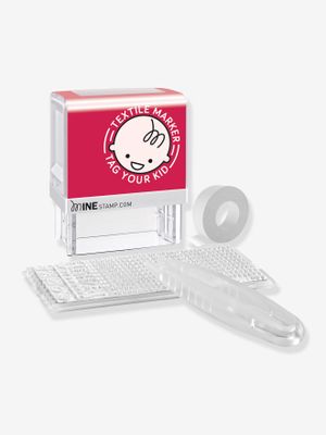 MINE STAMP stempel voor kleding en boeken effen wit