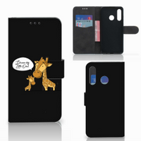 Huawei P30 Lite (2020) Leuk Hoesje Giraffe