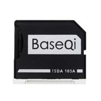 BASEQI verborgen aluminium legering SD-kaart Case voor MacBook Air 13 3 inch laptops
