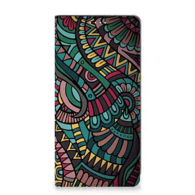 Samsung Galaxy S23 | Hoesje met Magneet | Aztec