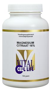 Vital Cell Life Magnesium citraat 160mg poeder