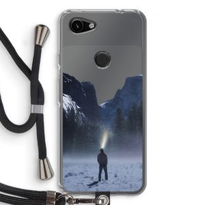 Wanderlust: Pixel 3a Transparant Hoesje met koord