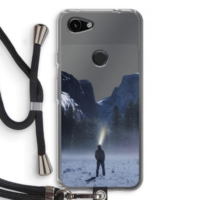 Wanderlust: Pixel 3a Transparant Hoesje met koord