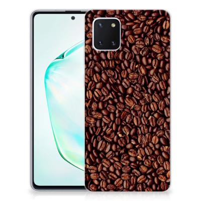 Samsung Galaxy Note 10 Lite | Siliconen Case | Koffiebonen