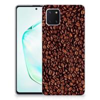 Samsung Galaxy Note 10 Lite | Siliconen Case | Koffiebonen