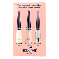 Herome French manicure set pink 3 x 10ml 1 Set