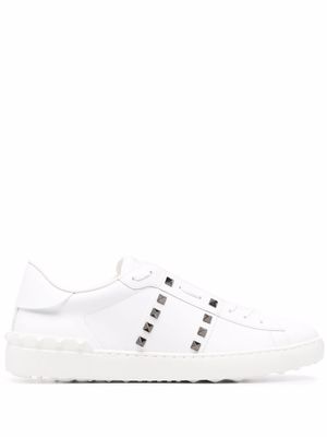 Valentino Garavani baskets Rockstud Untitled en cuir - Blanc