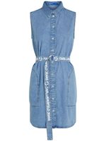 Karl Lagerfeld Jeans sleeveless denim shirt dress - Bleu - thumbnail