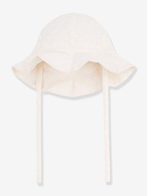 Popeline pakje voor babymeisjes van PETIT BATEAU wit Popeline pakje voor babymeisjes van PETIT BATEAU wit