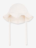 Popeline pakje voor babymeisjes van PETIT BATEAU wit