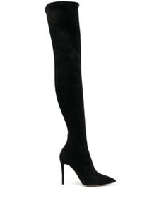 Casadei cuissardes Julia 100 mm - Noir