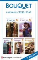 Bouquet e-bundel nummers 3536-3540 (5-in-1) - Emma Darcy, Catherine George, Lynne Graham, Dani Collins, Robyn Donald - ebook