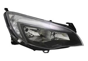 Koplamp rechts H7+H7 inclusief STELMOTOR Gerookt 3749964