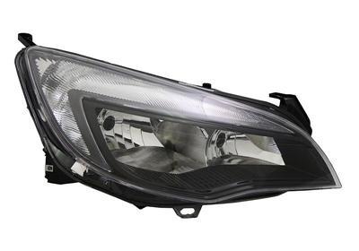 Koplamp rechts H7+H7 inclusief STELMOTOR Gerookt 3749964